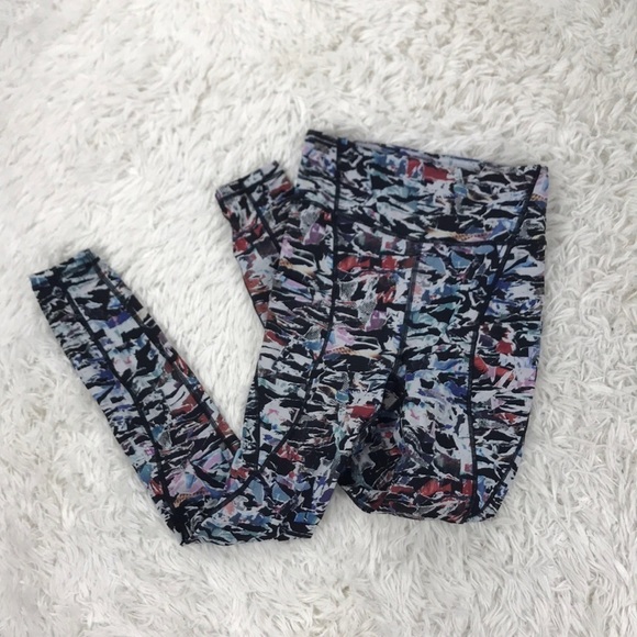 Lululemon Break Free Tight (25") Culture Clash Starlight Black - Picture 1 of 8